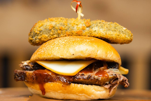 Cowboy’s Beef Brisket Sandwich