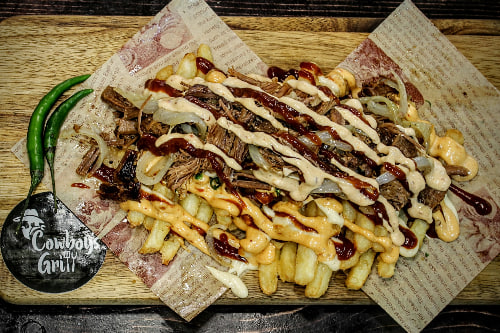 Cowboy's Grill PBF (Pulled Beef Fries)