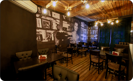 Private dining room seating